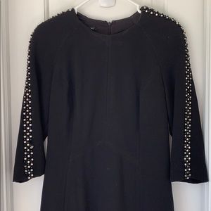 Mango jeweled sleeve dress